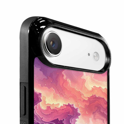 iPhone 17 Air Case — Seamless Tileable Pattern Of Overlapping Galaxy, Personalized Phone Case