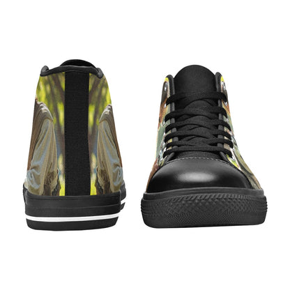 WOMEN'S Jesus_Ht_08 High Top Canvas Surreal Custom Sneakers