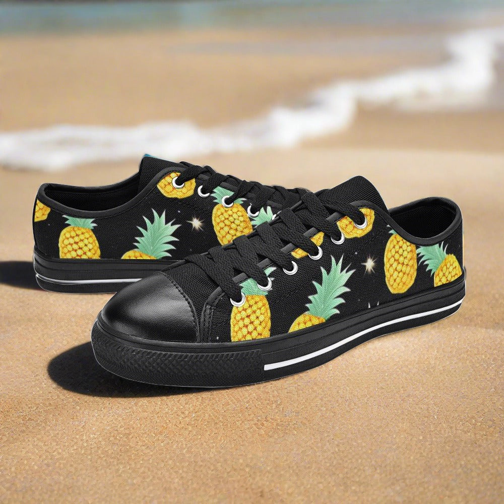 Peacock Dark Cosmic Unique WOMEN Bold Art - Freaky Shoes | Custom Art Sneakers