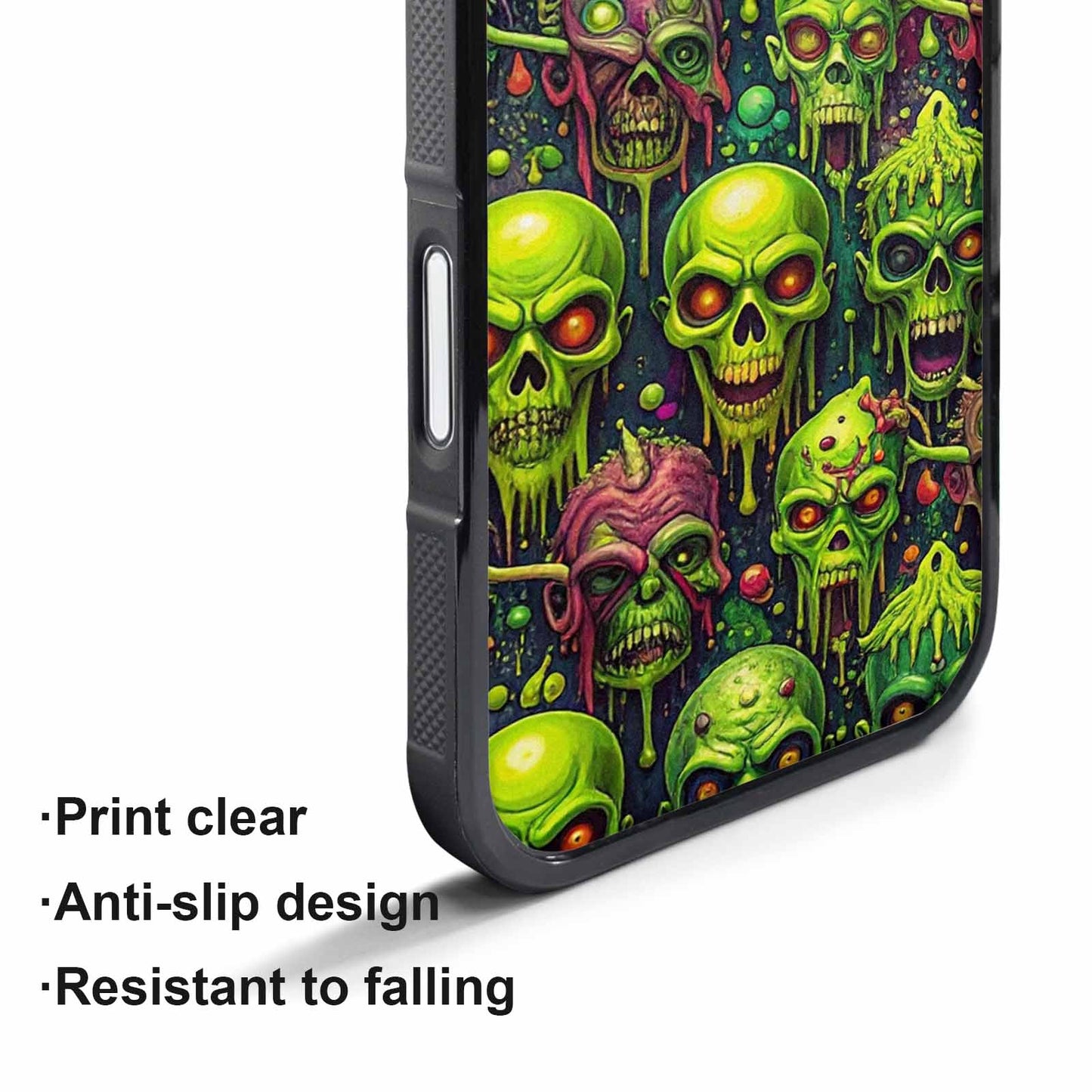 iPhone 17 Air Case — Toxic Radioactive Creature Pattern Hundreds Original, Custom Printed Phone Case