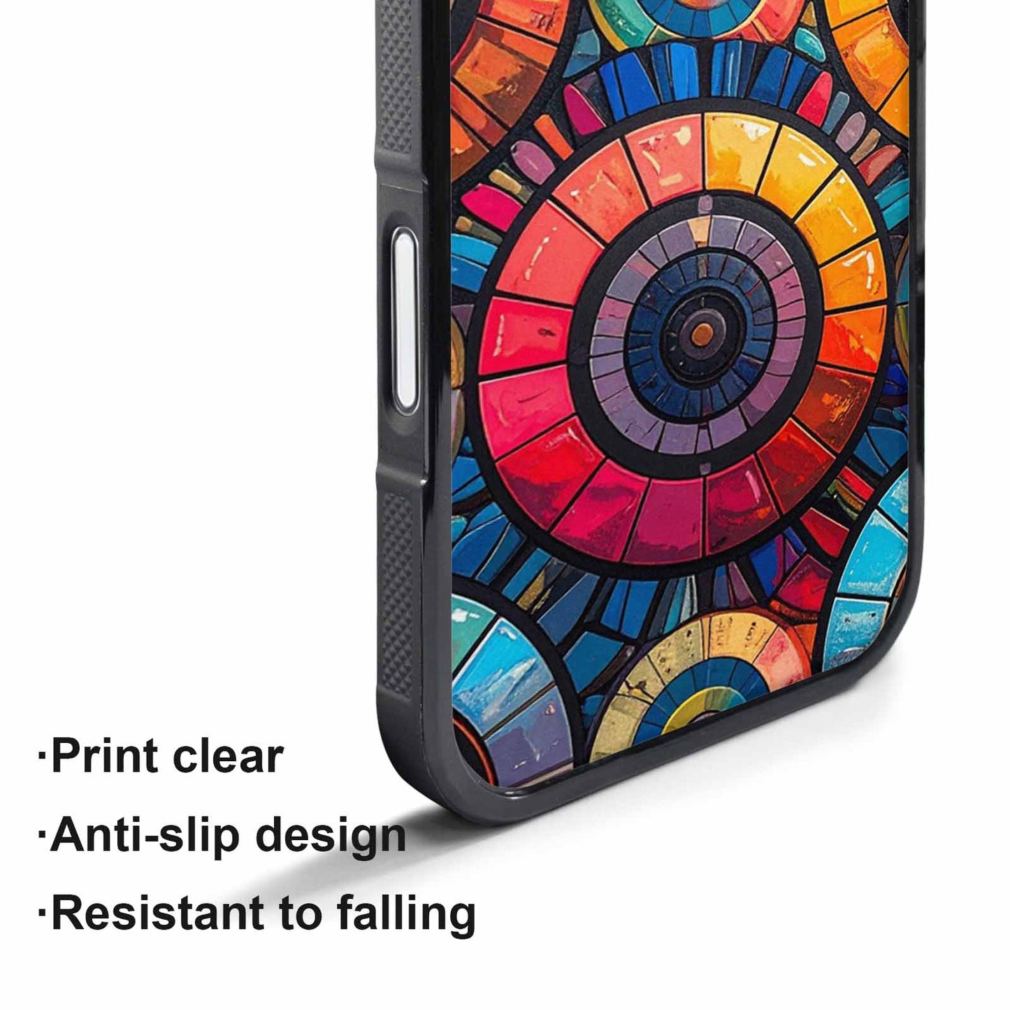 iPhone 17 Pro Case — Metallic Back To School Original Art, Personalized Phone Case
