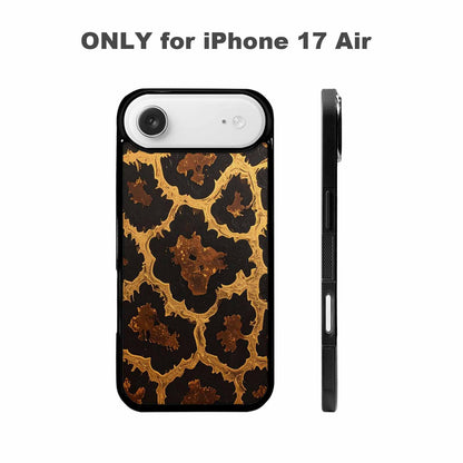 iPhone 17 Air Case — Animal Print Leopard Wallpaper Pattern Animal, Custom Print Case Cover