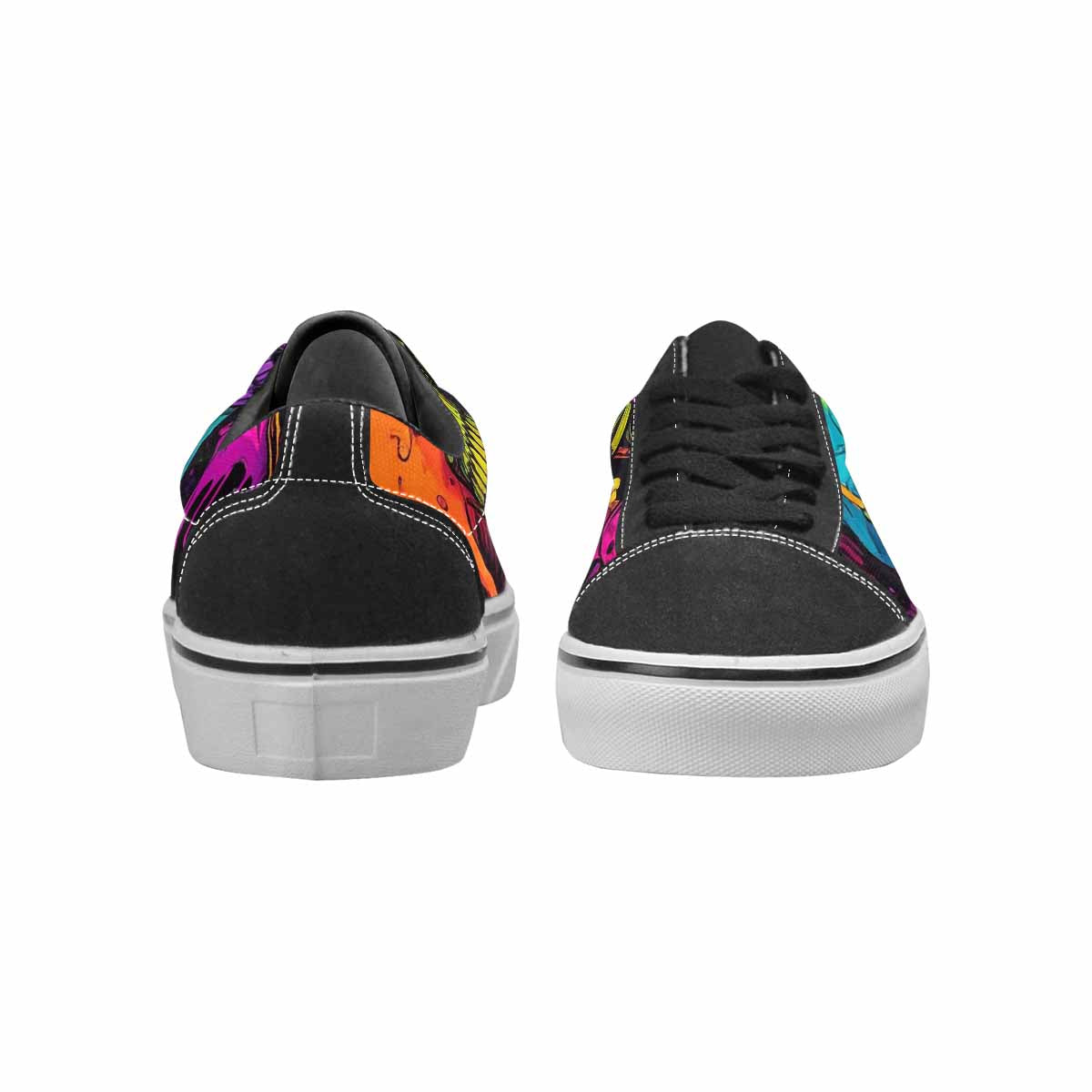 WOMEN'S Vibrant Camo 1000 S Lace-Up Canvas Dreamlike Custom Shoes