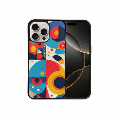 iPhone 16 Pro Max Case — 1960s Mod Cartoon Art Pattern, Custom Phone Case