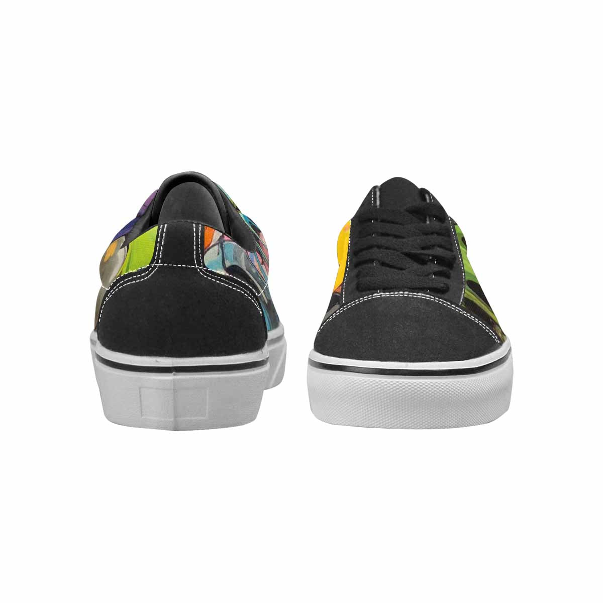 WOMEN'S Aliens  Camo Melting Lace-Up Canvas Dreamlike Shoes