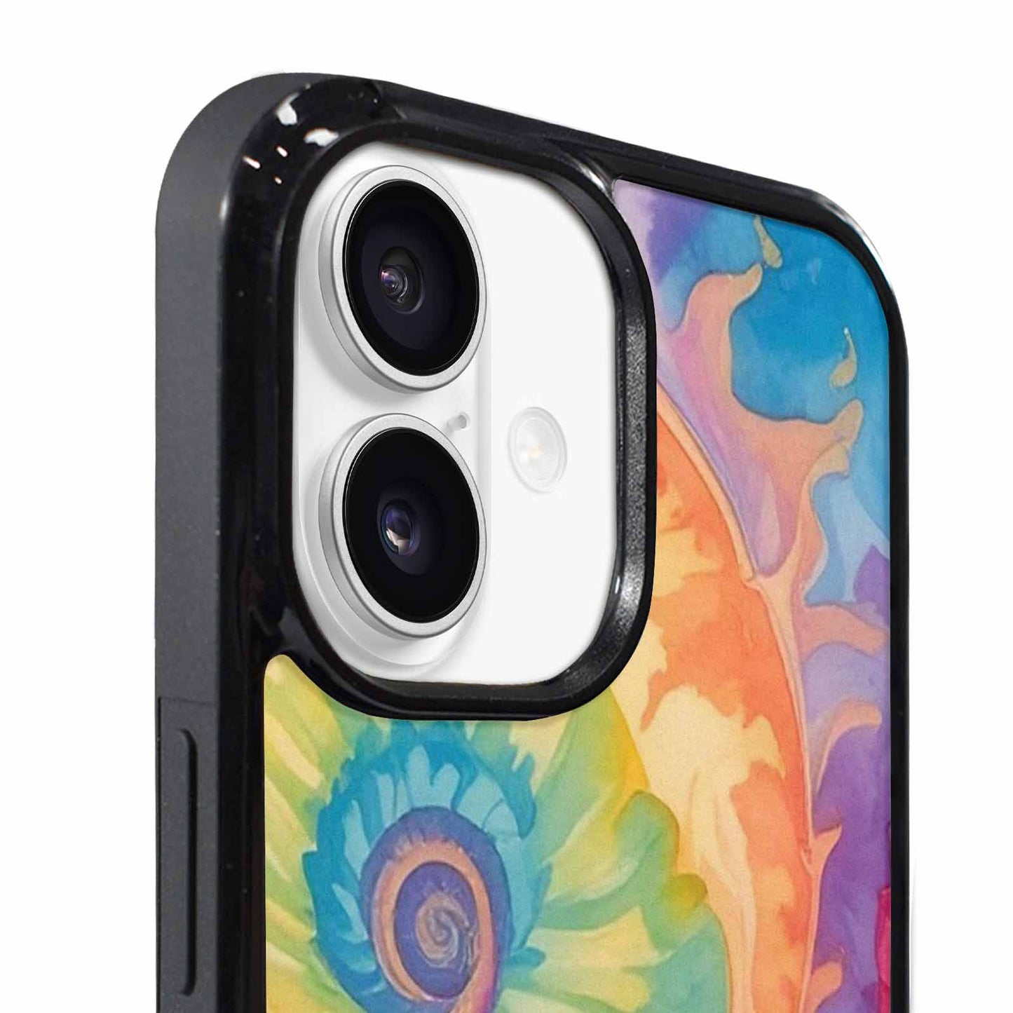 iPhone 17 Case — Tie Dye Swirls Tie Dye Tie, Personalized Phone Case