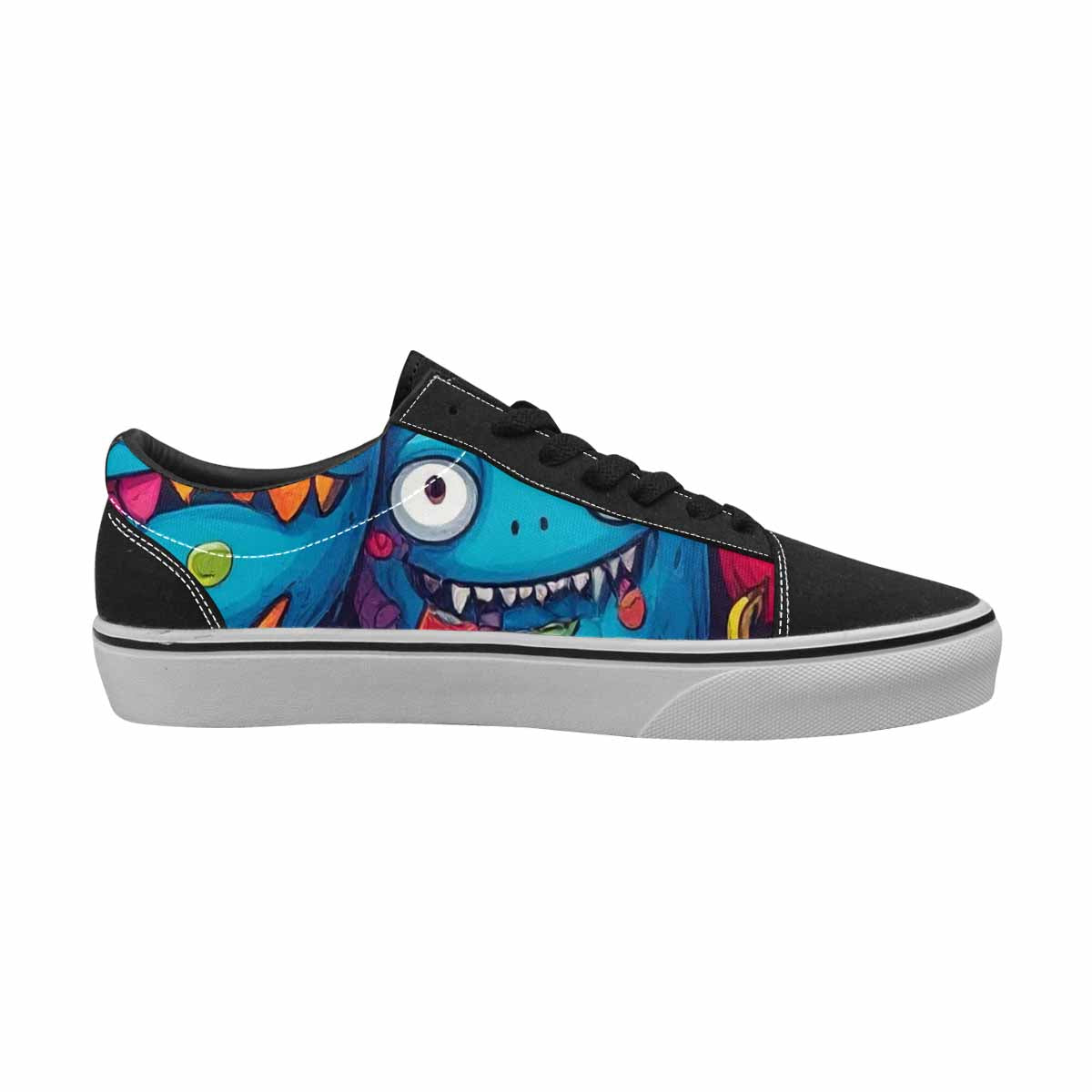 WOMEN'S Cartoon Monster Character Canvas Lace-Up Y2K Shoes