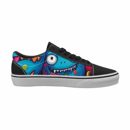 WOMEN'S Cartoon Monster Character Canvas Lace-Up Y2K Shoes