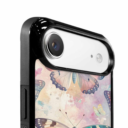 iPhone 17 Air Case — Pastel Animal Print Butterfly Animal Print, Custom Art Phone Cover