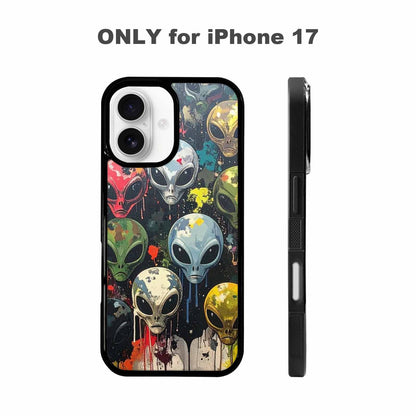 iPhone 17 Case — Aliens Camo Aliens Alien Scifi, Custom Print Case Cover