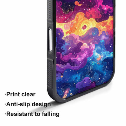 iPhone 17 Pro Case — Cosmic Creature And Object Mashup Galaxy, Personalized Phone Case