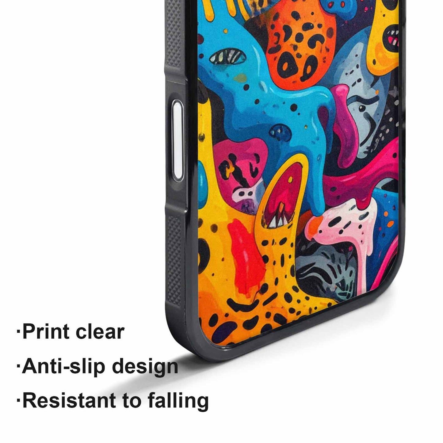iPhone 17 Air Case — Melting Aliens Pattern Hundreds Of Alien, Custom Print Case Cover
