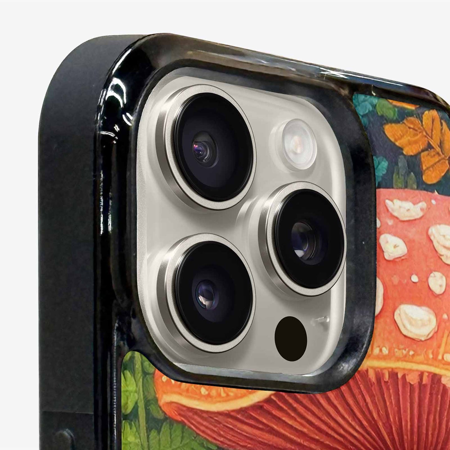 iPhone 16 Pro Case — Mushrooms Botanicalmushrooms P, Custom Printed Phone Case