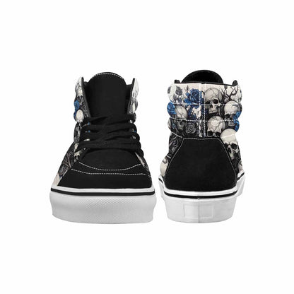 MEN'S Skull Roses High Top Canvas Surreal Shoes