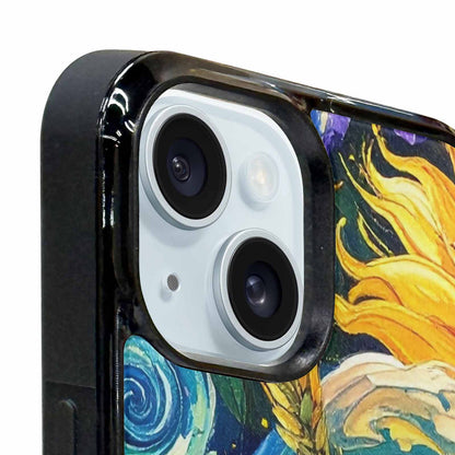 iPhone 15 Case — Blend All Versions Together Melting Together, Custom Printed Phone Case