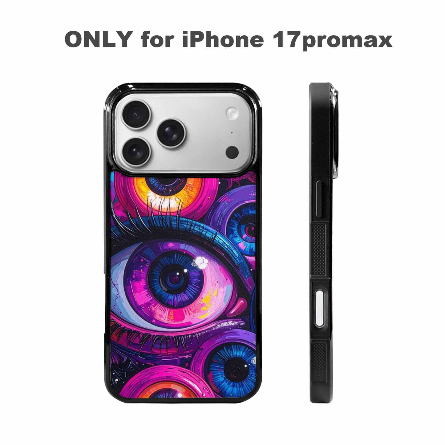 iPhone 17 Pro Max Case — Seamless Tileable Pattern Of Cartoon Cute, Custom Phone Case