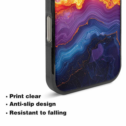 iPhone 16 Pro Case — Psychedelic Marble Tessellation, Personalized Phone Case