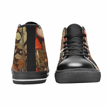 WOMEN'S Mushroom High Top Canvas Y2K Sneakers