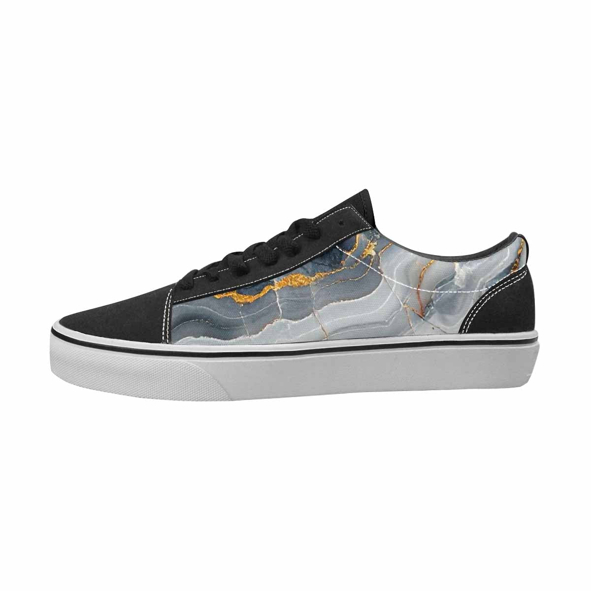 MEN'S Marble Canvas One Of A Kind Kaleidoscope Custom Kicks