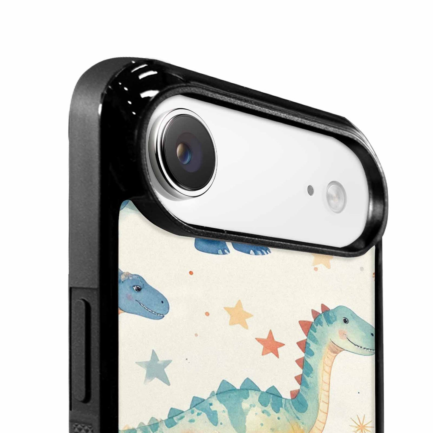 iPhone 17 Air Case — Retro Dinosaurs Star Burst Galaxy Space, Custom Phone Case