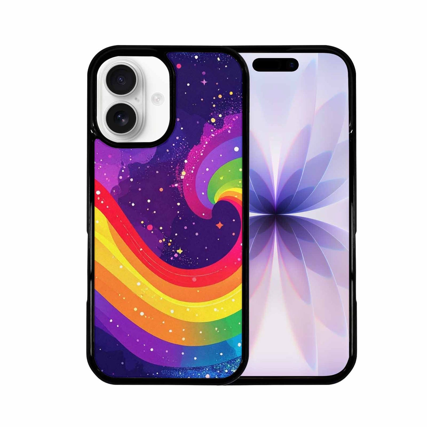 iPhone 17 Case — Rainbow Pride Galaxy Space, Unique Phone Case Design