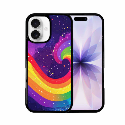 iPhone 17 Case — Rainbow Pride Galaxy Space, Unique Phone Case Design