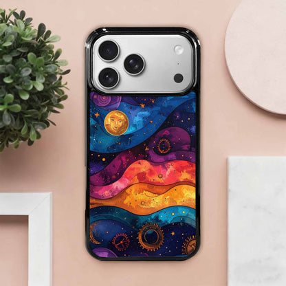 iPhone 17 Pro Max Case — Steampunk Galaxy Space, Customized Protective Case