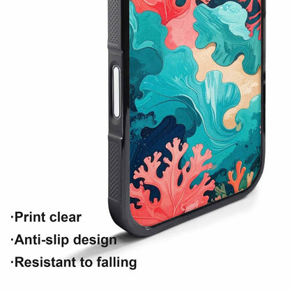 iPhone 17 Air Case — Seamless Tileable Pattern Of Overlapping Camo, Custom Phone Case
