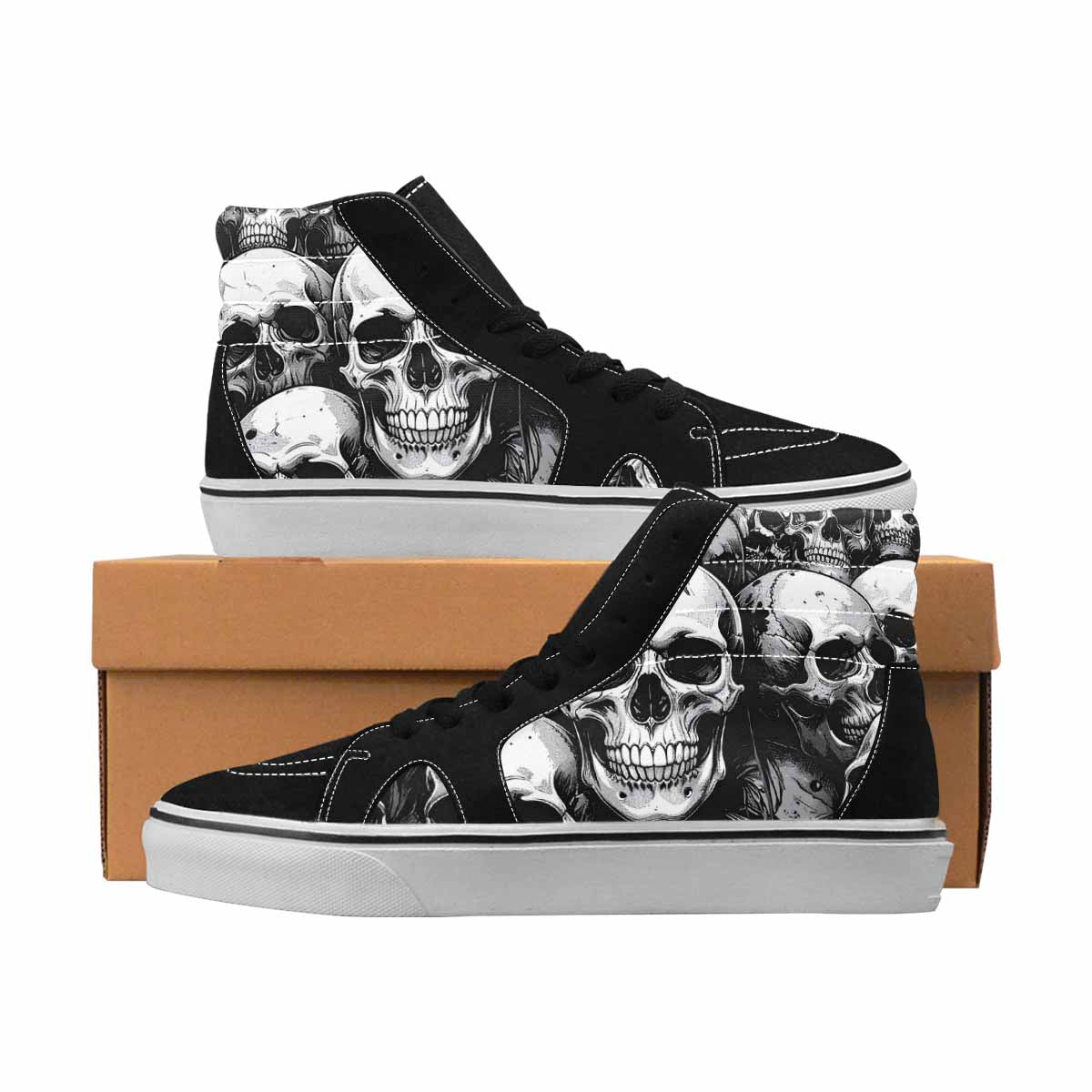 MEN'S Skull Dark Art Gothic Print 1571 Ferion