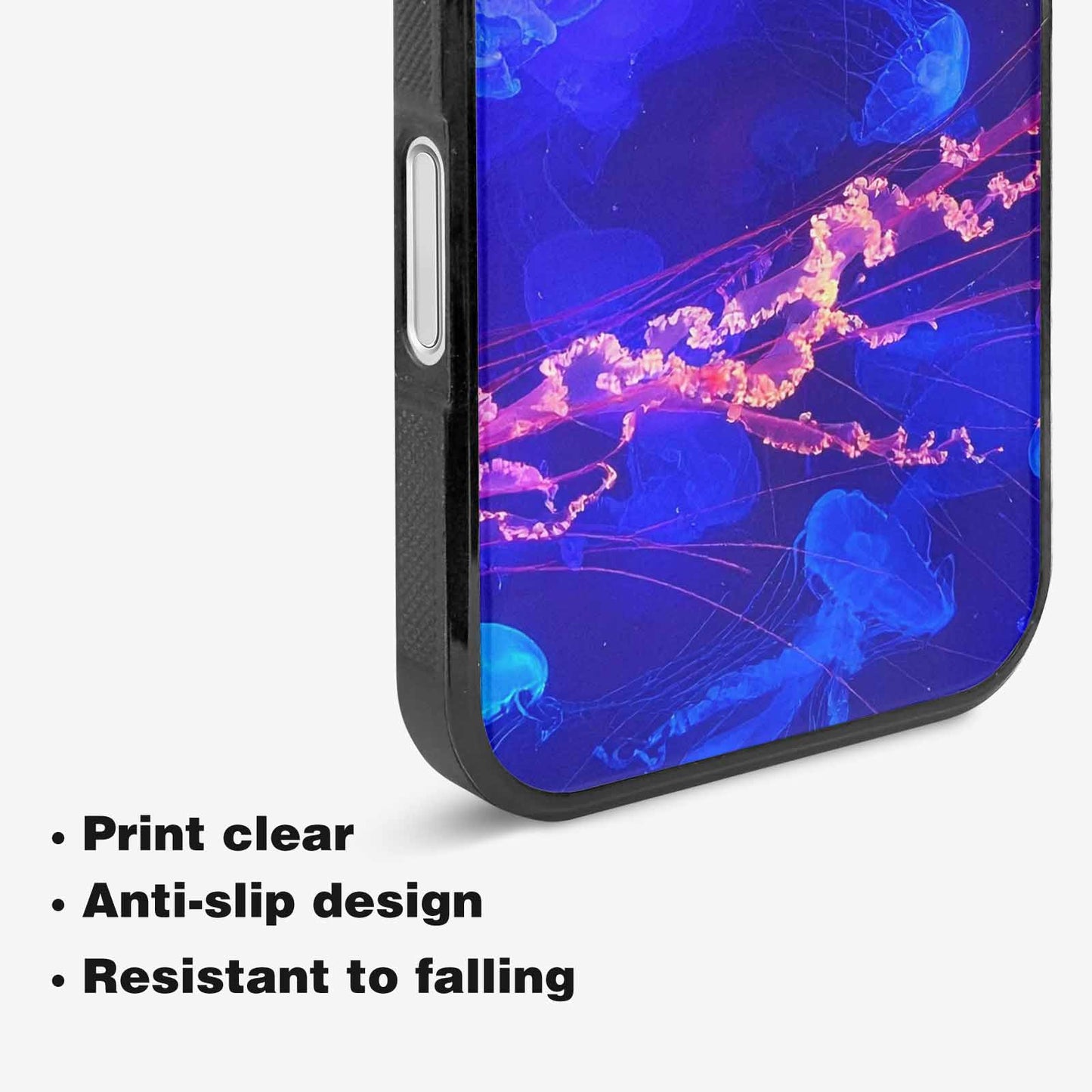 iPhone 16 Plus Case — Jellyfish Glow Jellyfish Glow Pattern Hundreds, Customized Protective Case