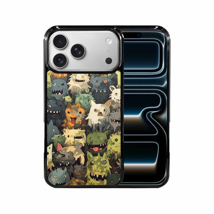 iPhone 17 Pro Max Case — Monsters Camomonsters Pattern D6o Camo, Custom Art Phone Cover