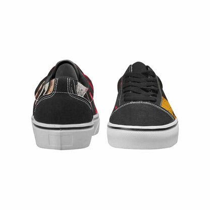 WOMEN'S Liminal Space Fragment Lace-Up Canvas Aesthetic Shoes