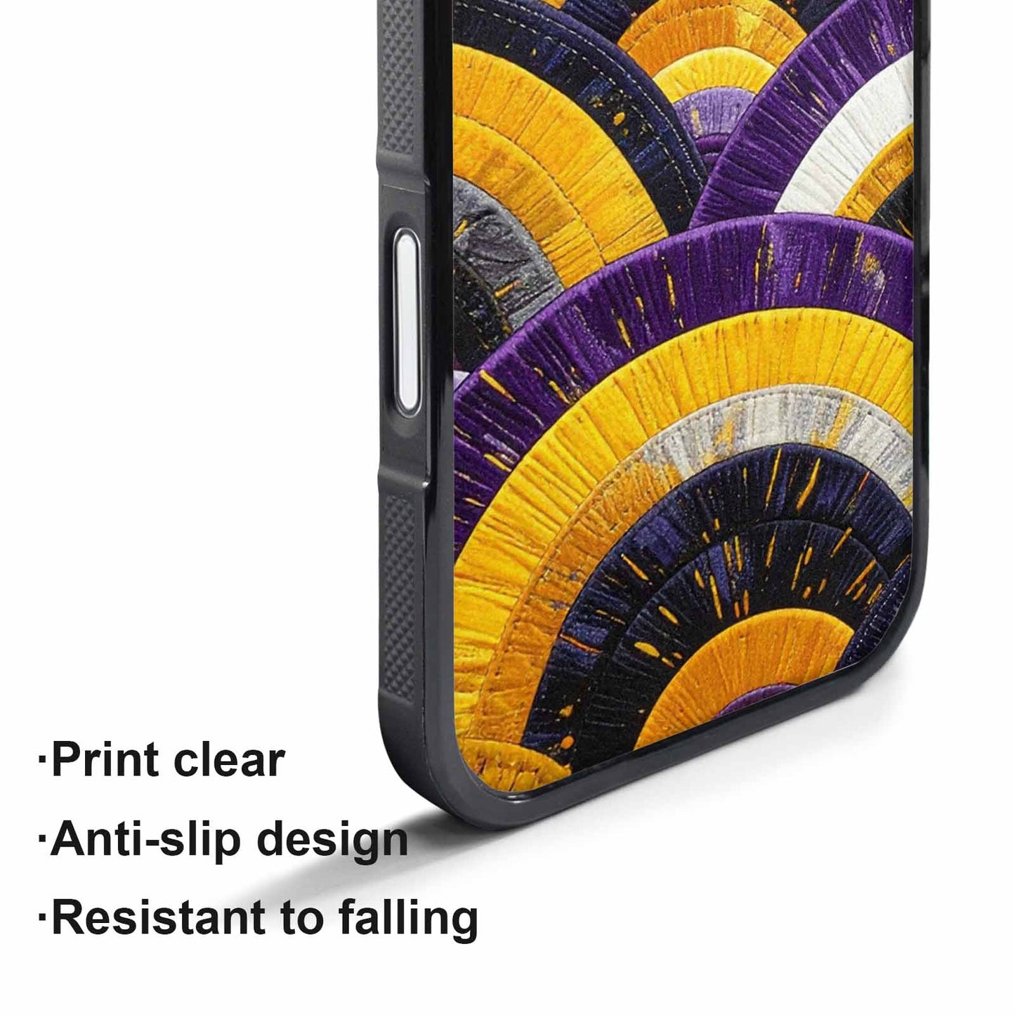 iPhone 17 Air Case — Vivid Camo Nonbinary Pride Camo, Custom Designed Case Cover