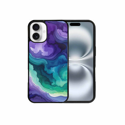 iPhone 16 Plus Case — Galaxy Aurora Nebula, Custom Made Phone Cover