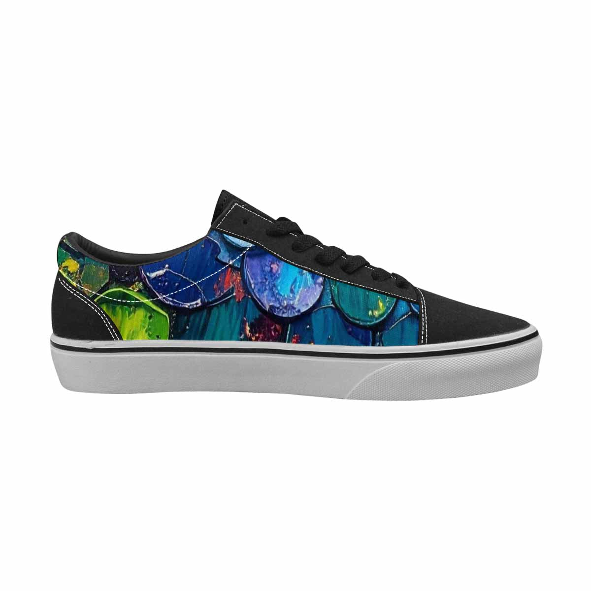 WOMEN'S Reptile Scale Lace-Up Canvas Aesthetic Shoes