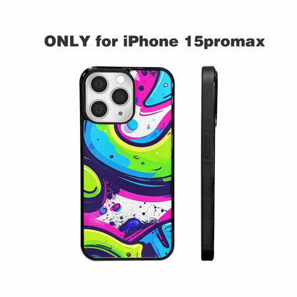 iPhone 15 Pro Max Case — Acid Wash Cartoon, Original Design Phone Case