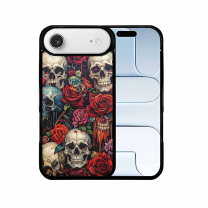 iPhone 17 Air Case — Skulls And Rosesmelting Skulls A Gothic, Original Design Phone Case