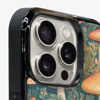 iPhone 16 Pro Case — Mushrooms Botanicalmushrooms P, Custom Designed Case Cover