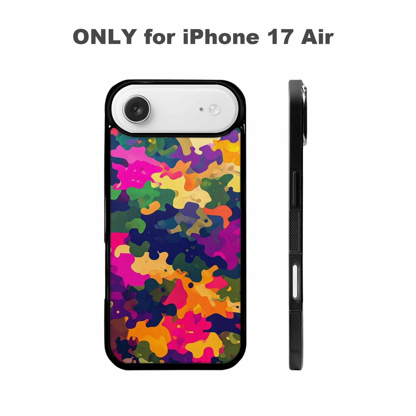 iPhone 17 Air Case — Small Military Camouflage Blotch Pattern Camo, Custom Designed Case Cover