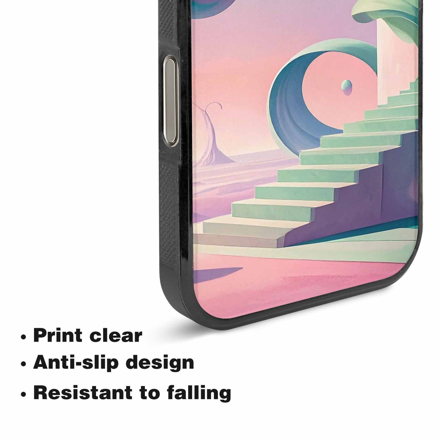 iPhone 16 Pro Max Case — 1930s European Surrealist Art Style Dreamlike, Custom Print Case Cover