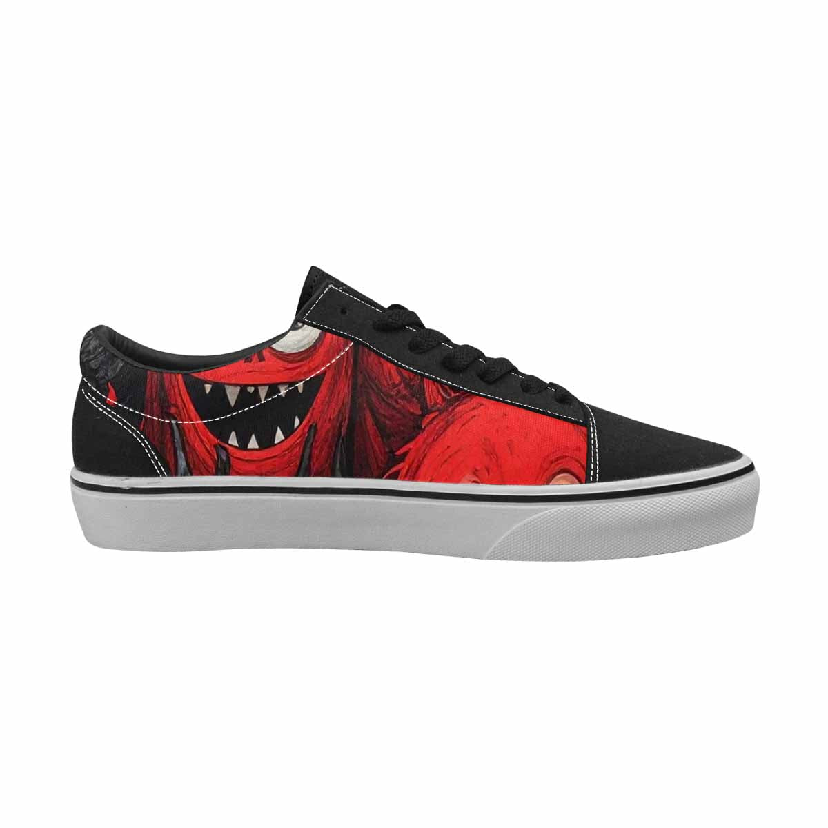 WOMEN'S Monsters (general) Lace-Up Canvas Neon Fantasy Shoes