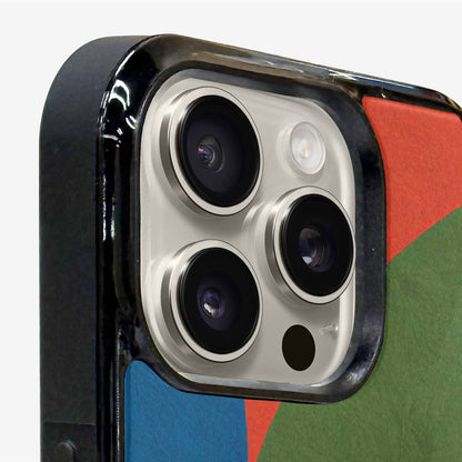 iPhone 16 Pro Case — 1990s Memphis Art Pattern, Custom Print Case Cover