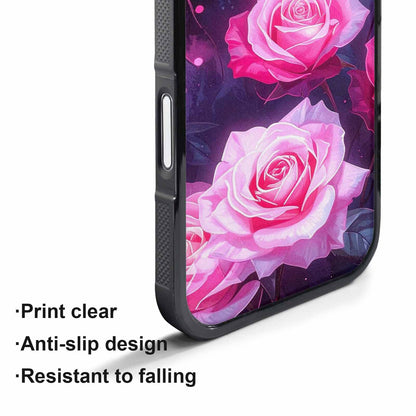 iPhone 17 Pro Max Case — Watercolor Marble Rose Watercolor Abstract, Custom Made Phone Cover