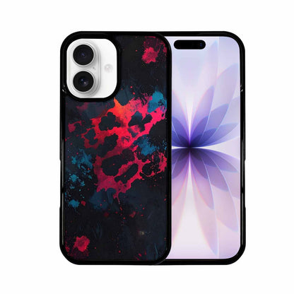 iPhone 17 Case — Color Style Deep Blacks Animal Print, Original Design Phone Case