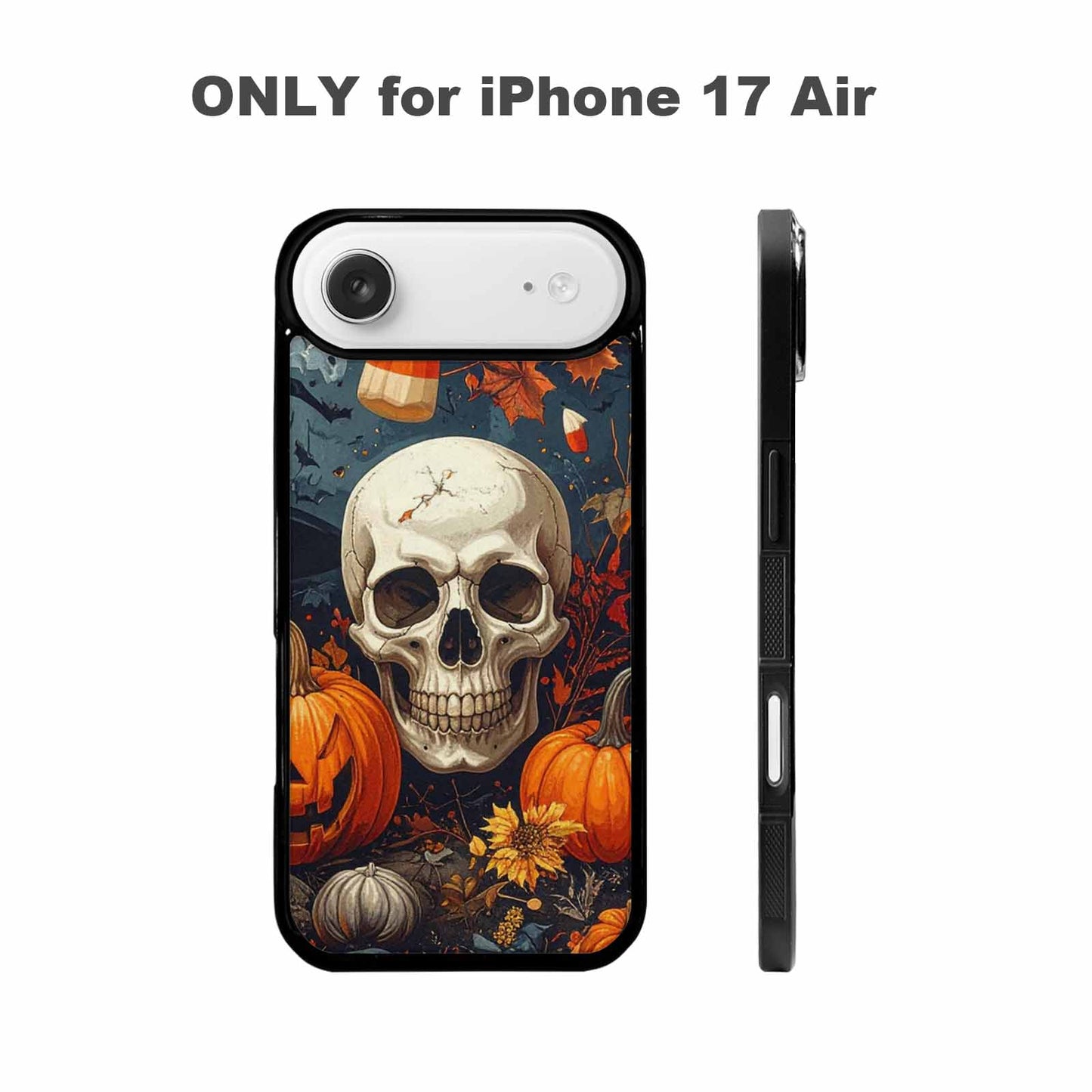 iPhone 17 Air Case — Halloween Art Print Edge To Gothic, Original Design Phone Case