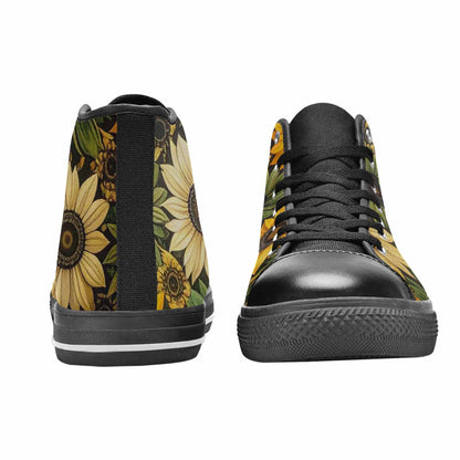 MEN'S Blend Melt Them High Top Canvas Grunge Sneakers