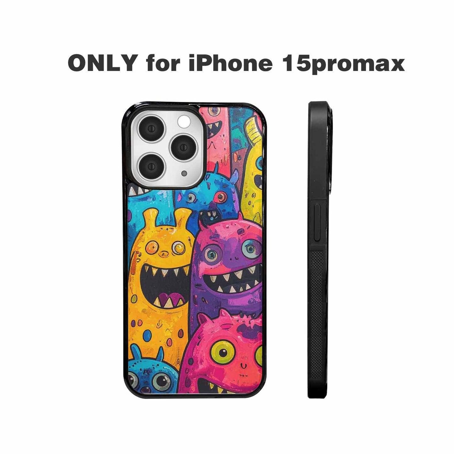 iPhone 15 Pro Max Case — Goofy Cartoon Monster, Original Design Phone Case