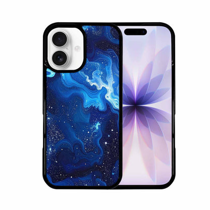 iPhone 17 Case — Galaxy Art Blue Starfield Galaxy Space, Custom Print Case Cover