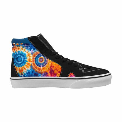 WOMEN'S Tie Dye Mixed Style High Top Canvas Dreamcore Shoes
