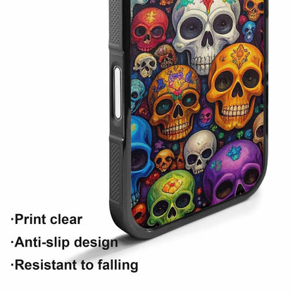 iPhone 17 Case — Skulls (general) Skulls Pattern Gothic Skulls, Personalized Phone Case
